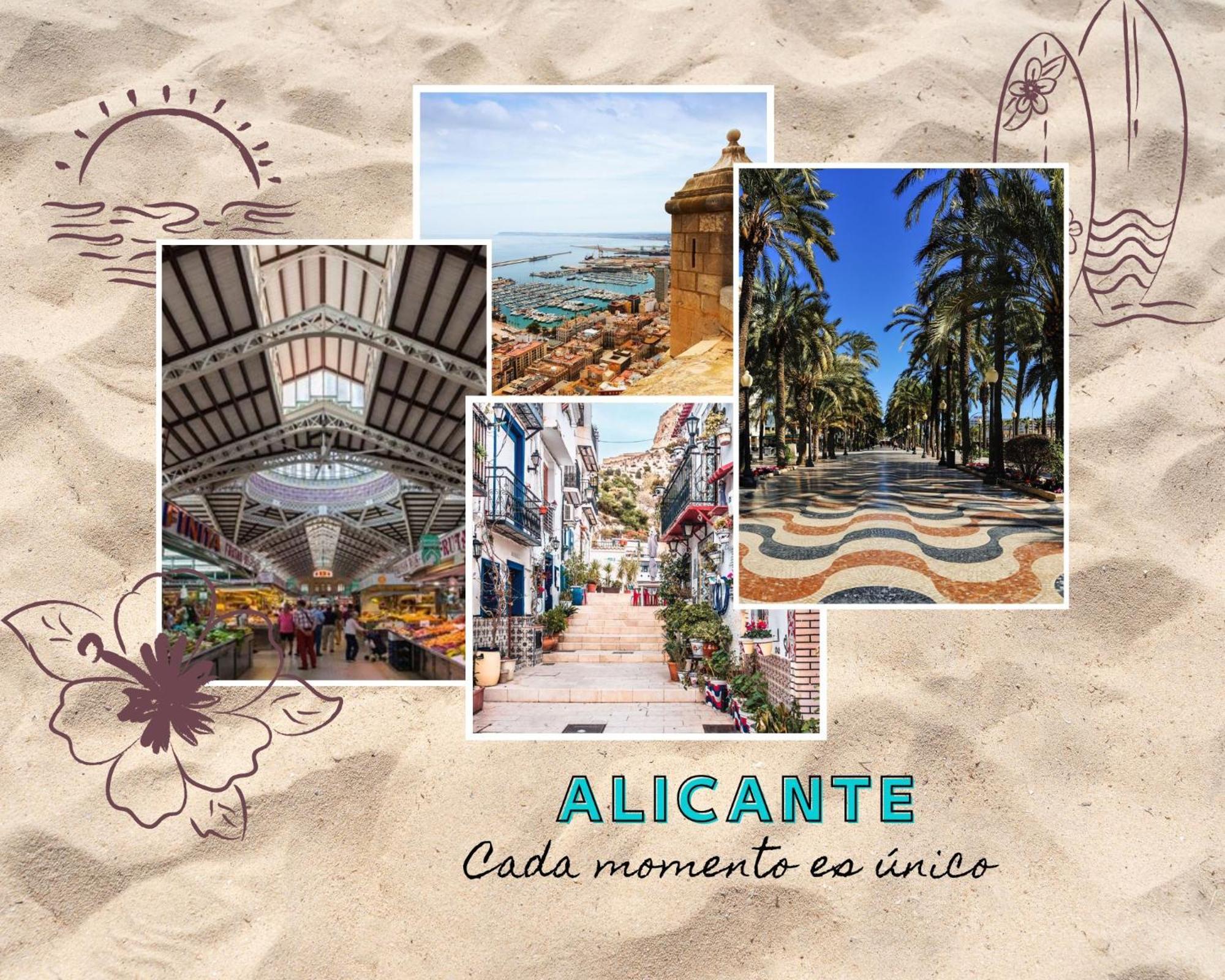 Charming Duplex - Historic Center - 7Min To Beach Alicante Ngoại thất bức ảnh